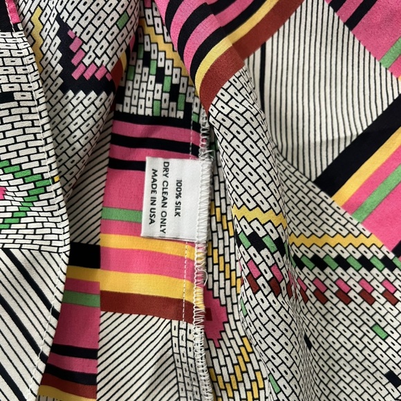 Bianca Coletti 100% Silk Mini Sleevless Casual Dresses Small - Picture 9 of 9